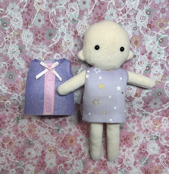 ちびちゃん用 お洋服パターン