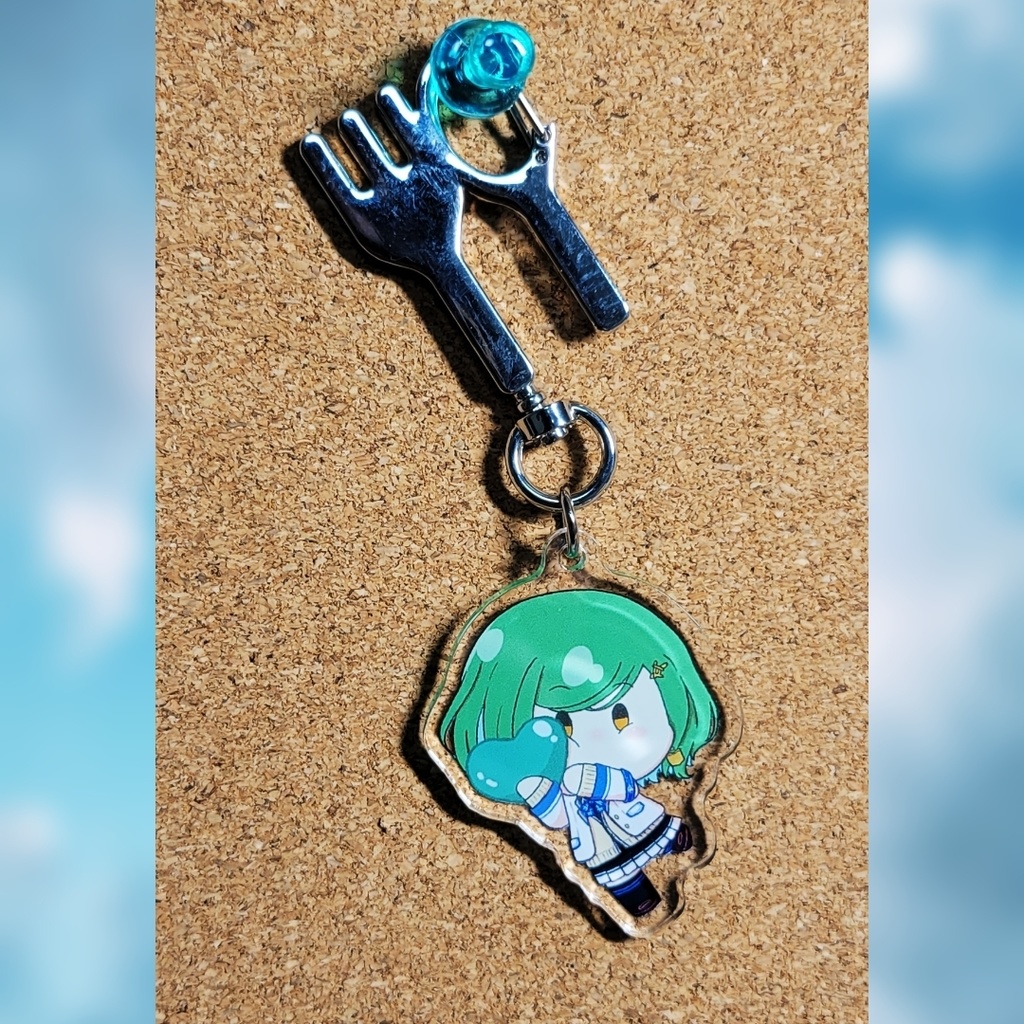 ひすぴミニハートアクキー