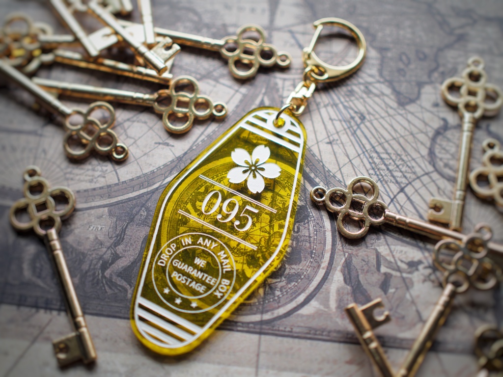 とうらぶイメージカラーキーホルダー