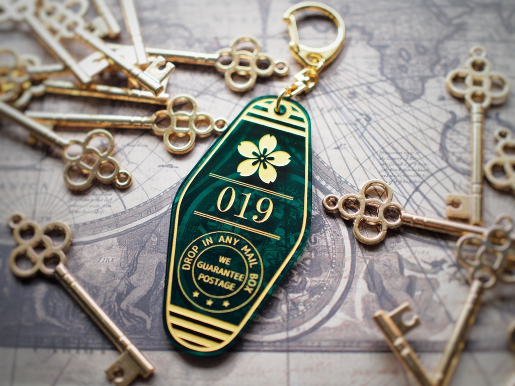 とうらぶイメージカラーキーホルダー