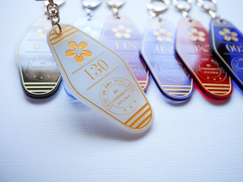 とうらぶイメージカラーキーホルダー