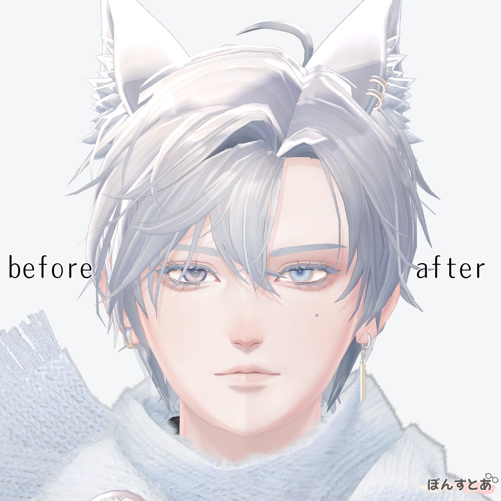 【怜 -Rei-】simple eye & makeup set #ぽんすとあ