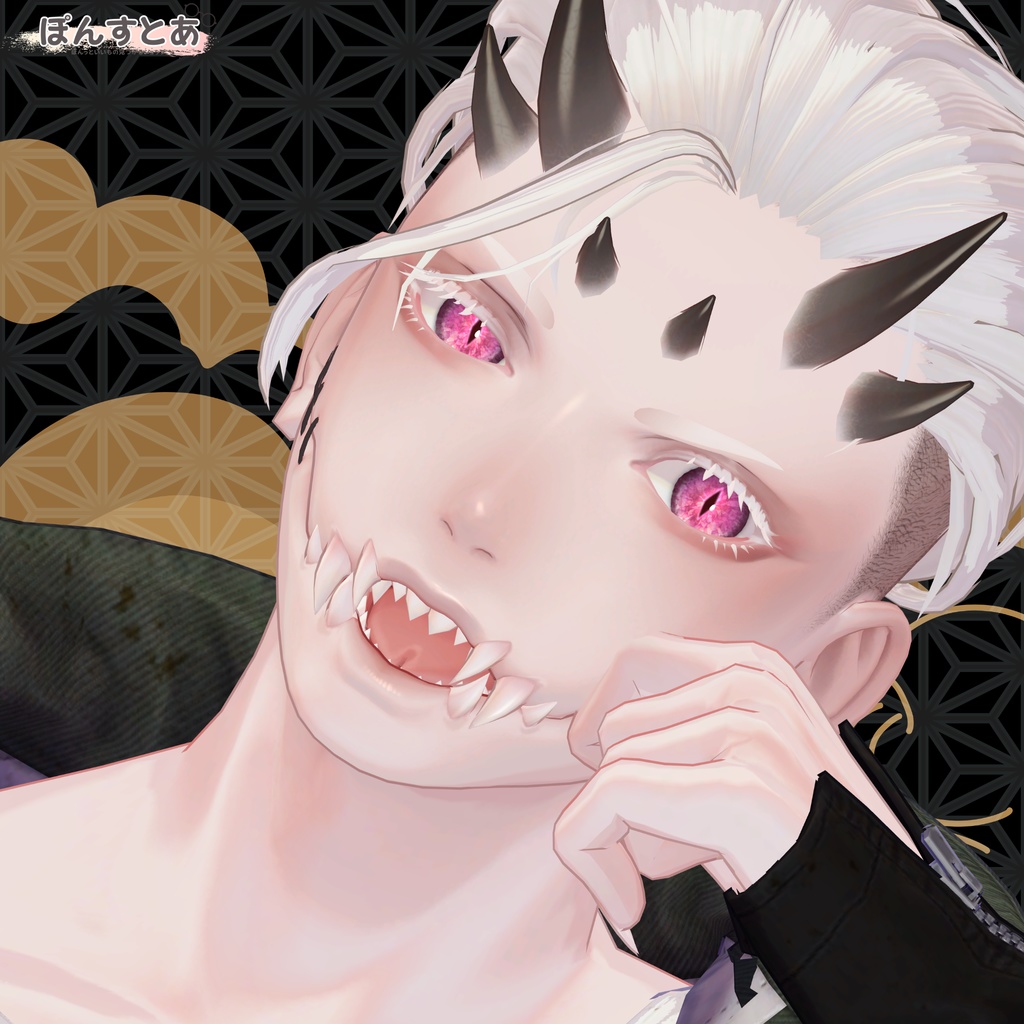 SALE中!【15アバター対応】鬼麗 -KIREI- #ぽんすとあ