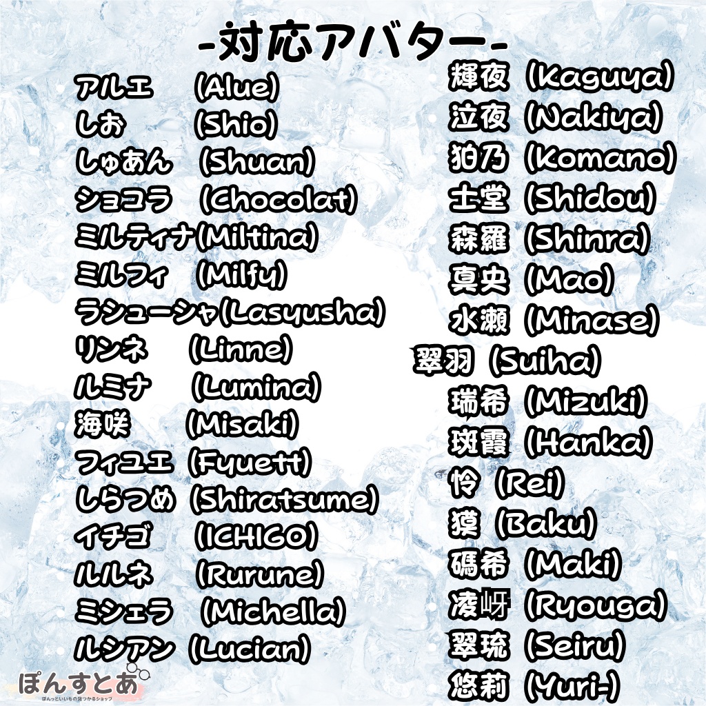 【33アバター対応】Prism Vein Eye Texture #ぽんすとあ