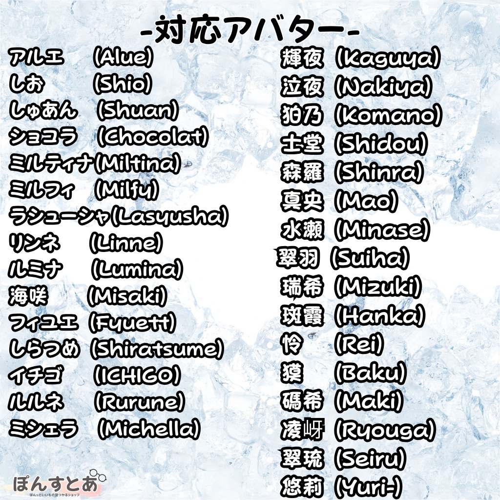 【32アバター対応】Prism Vein Eye Texture #ぽんすとあ