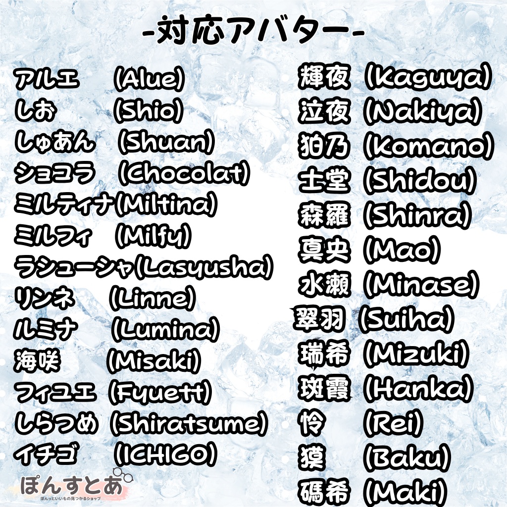 【26アバター対応】Prism Vein Eye Texture #ぽんすとあ
