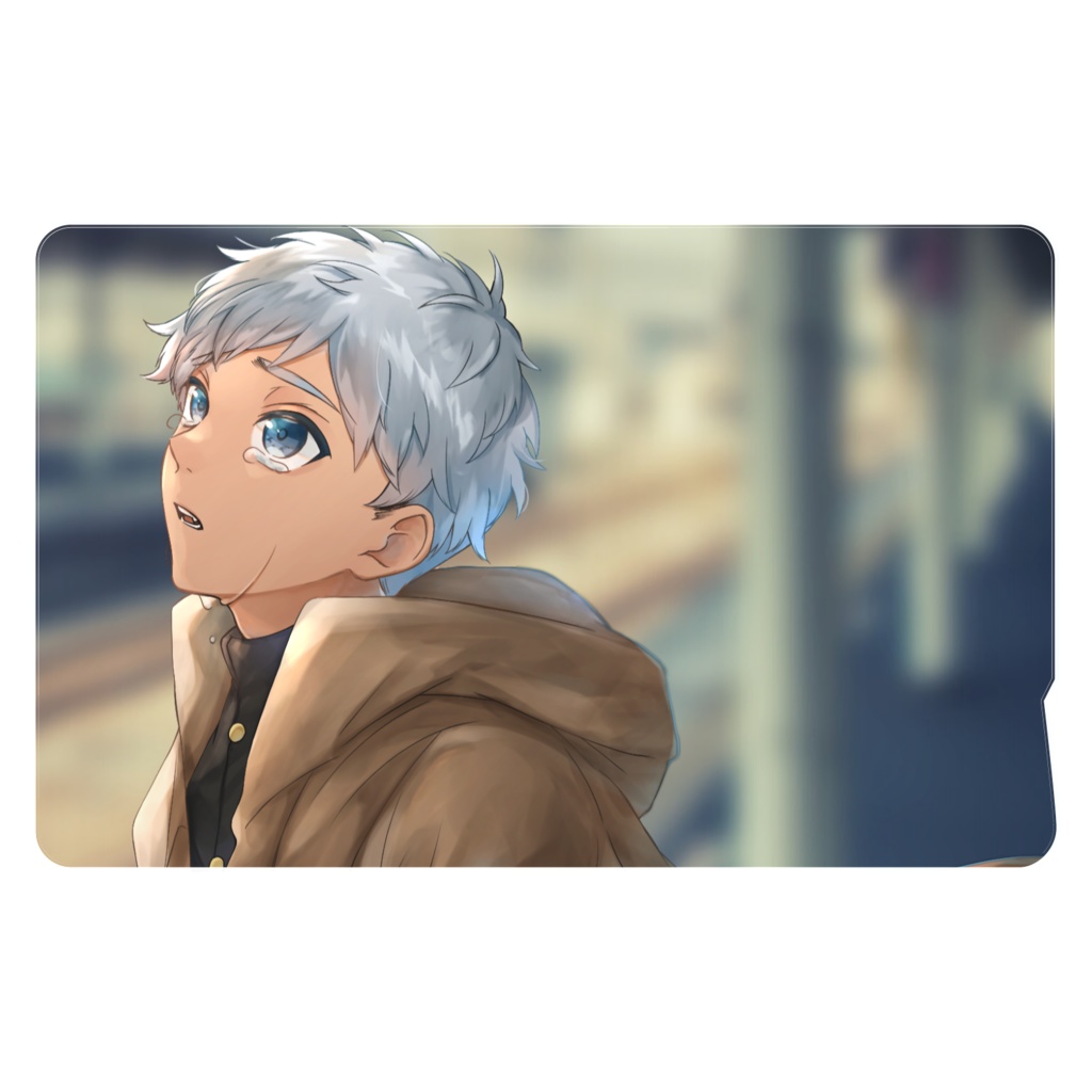 一緒にどこまでも。ICカードステッカー