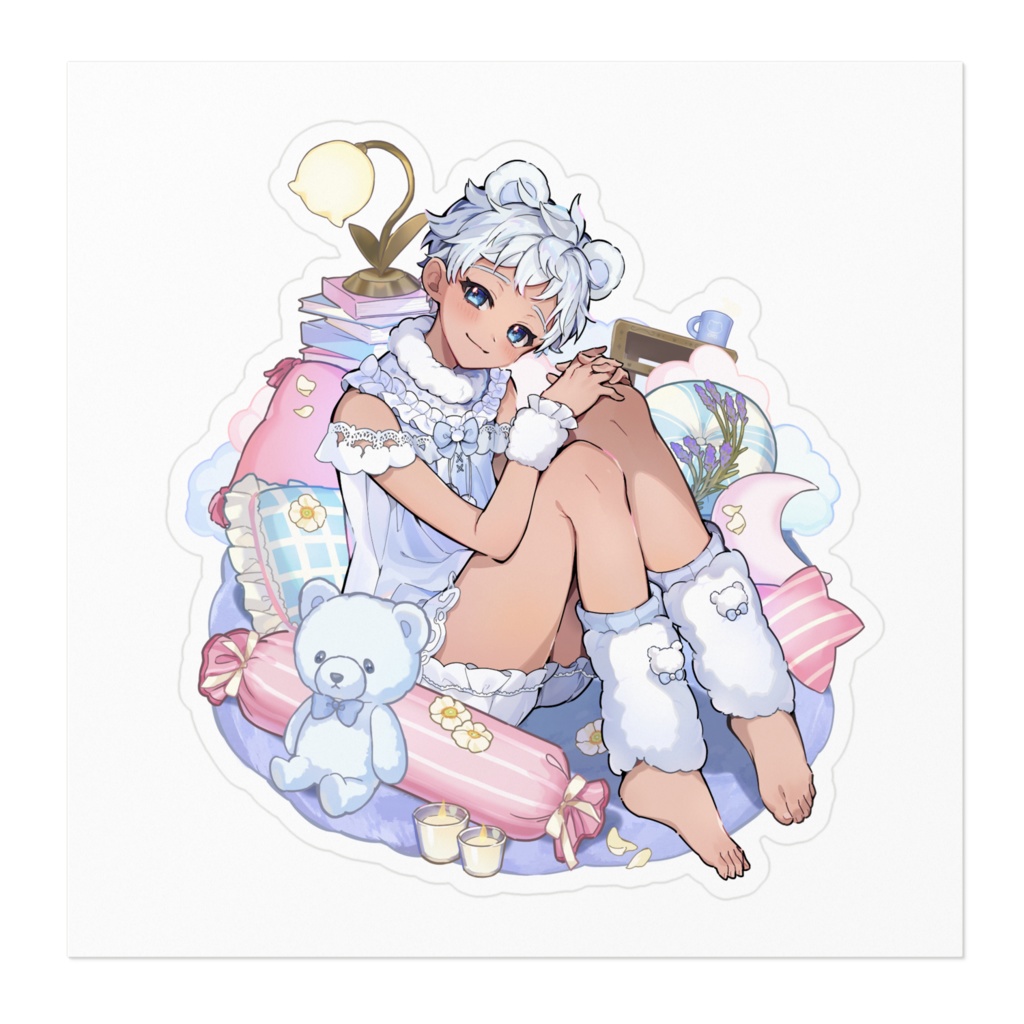 はさんではって!あゆむの3周年ステッカー。