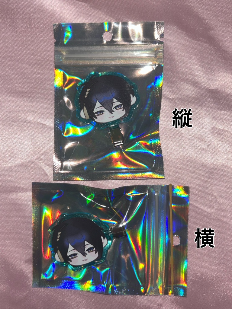 刀剣男士アクリルヘアクリップ
