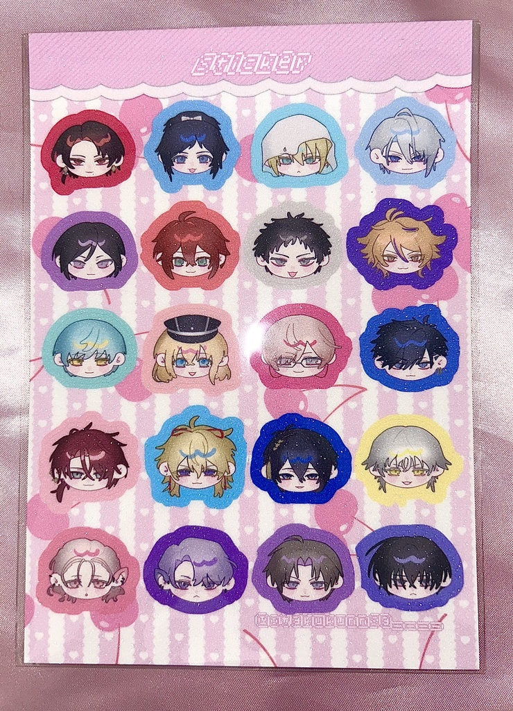 刀剣男士 きらきらシール