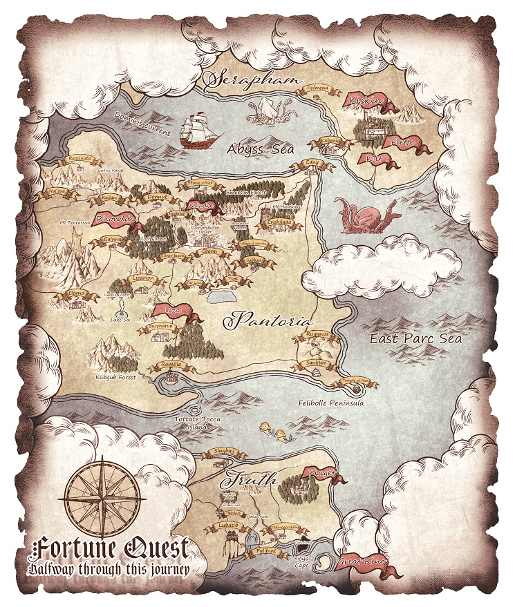 FQマップ長袖Tシャツ