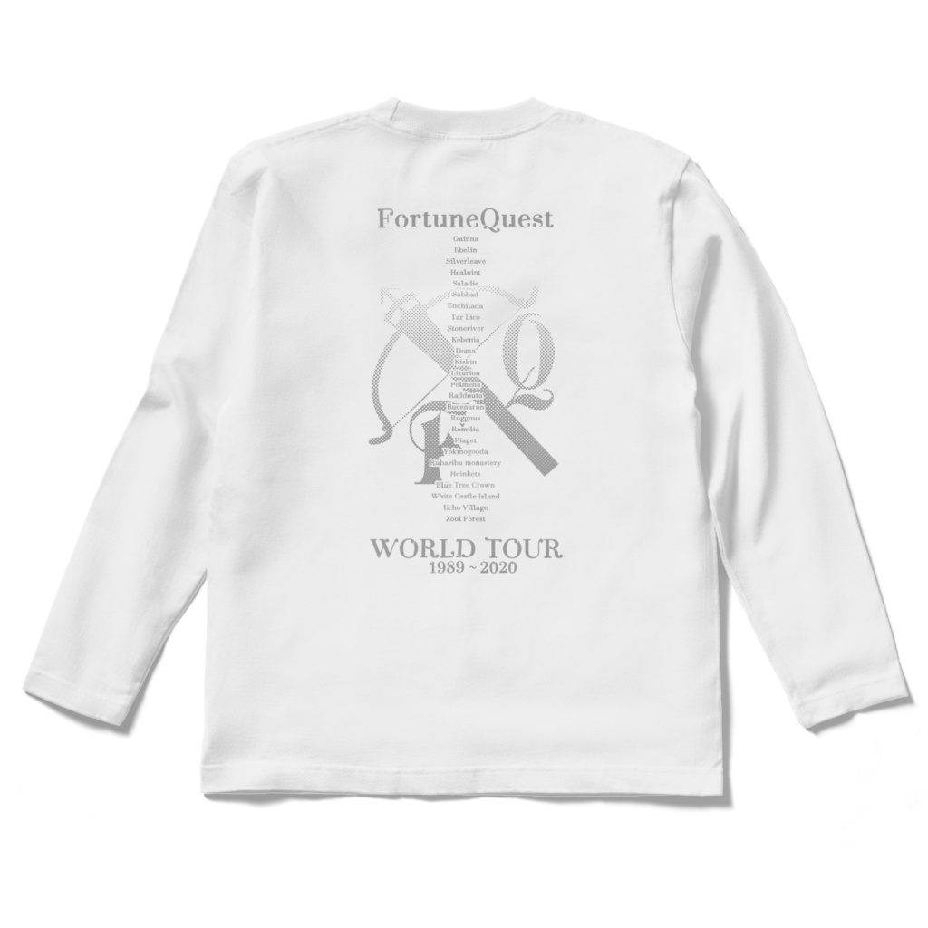 FQ完結記念ロングTシャツ