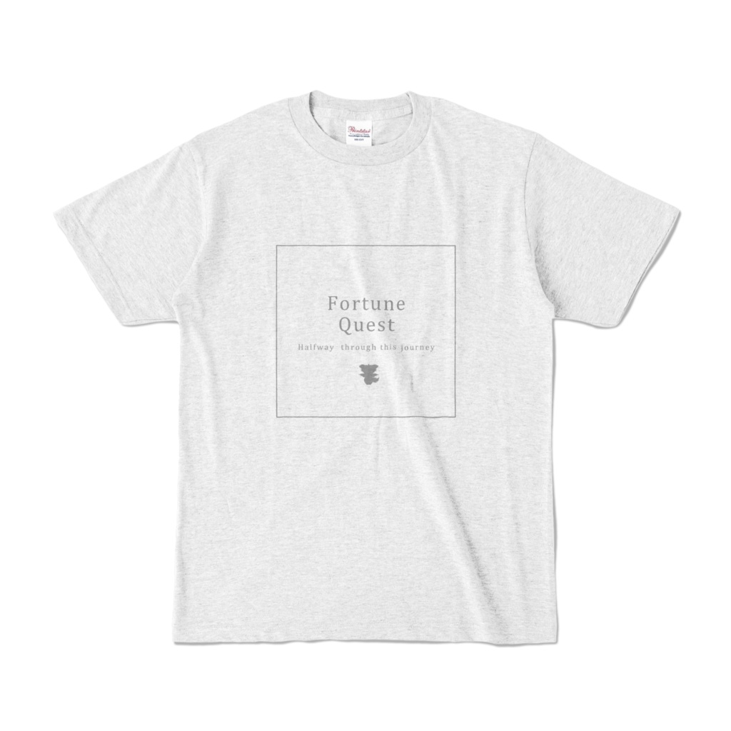 【再販・男女兼用】FQ完結記念Tシャツ・アッシュ