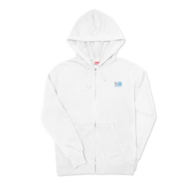ぐるぐるシロちゃんジップパーカー