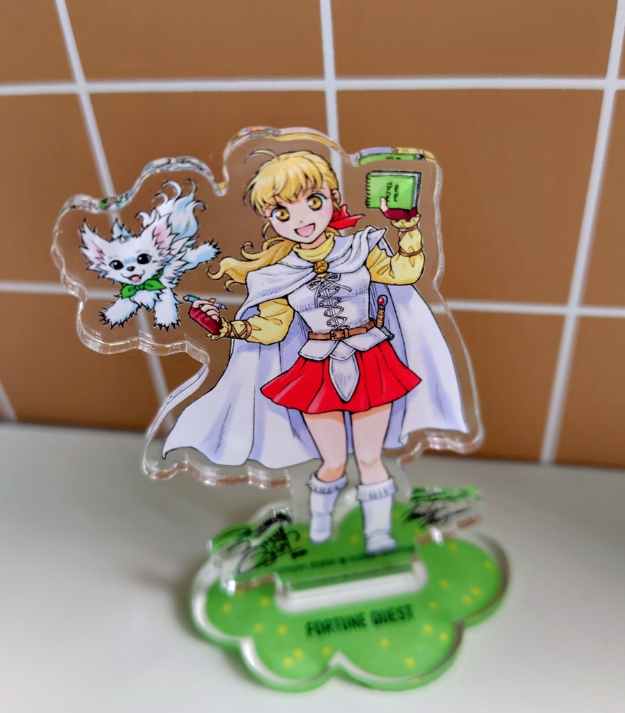 パステルシロちゃんアクスタ（濃い色バージョン）