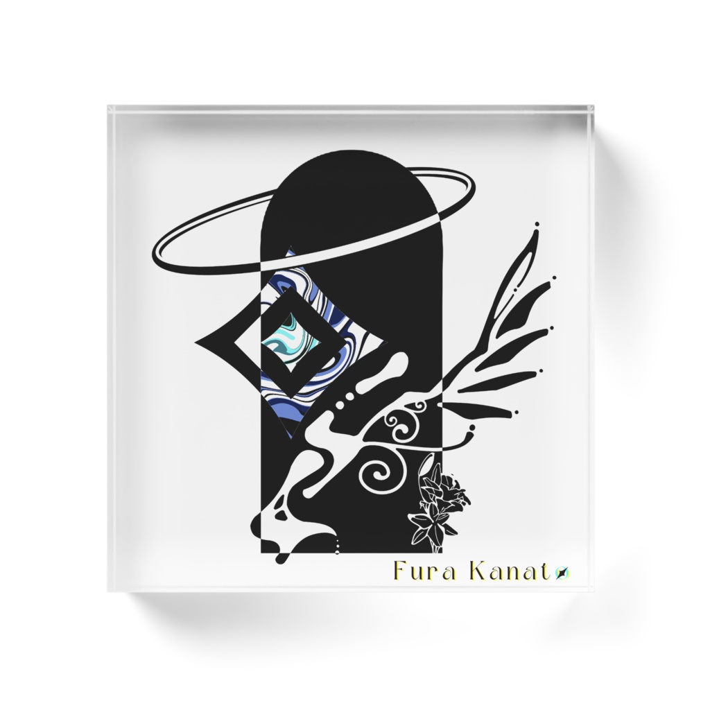 【非公式】風楽奏斗 天使モチーフ アクリルブロック