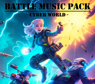 BATTLE MUSIC PACK -CYBER ​​WORLD- バトルBGM素材集