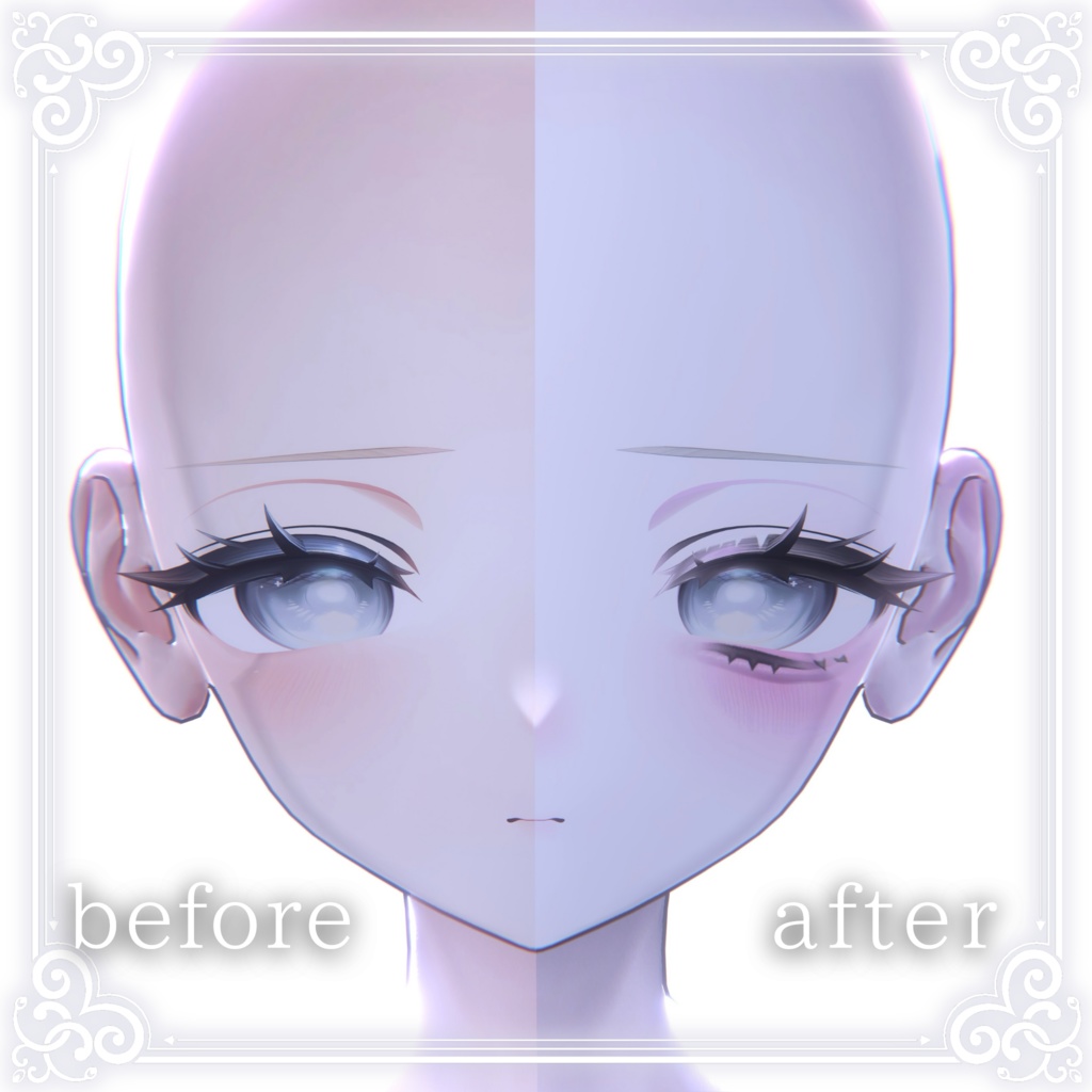 【しなの-Shinano】.·✧Doll makeup texture
