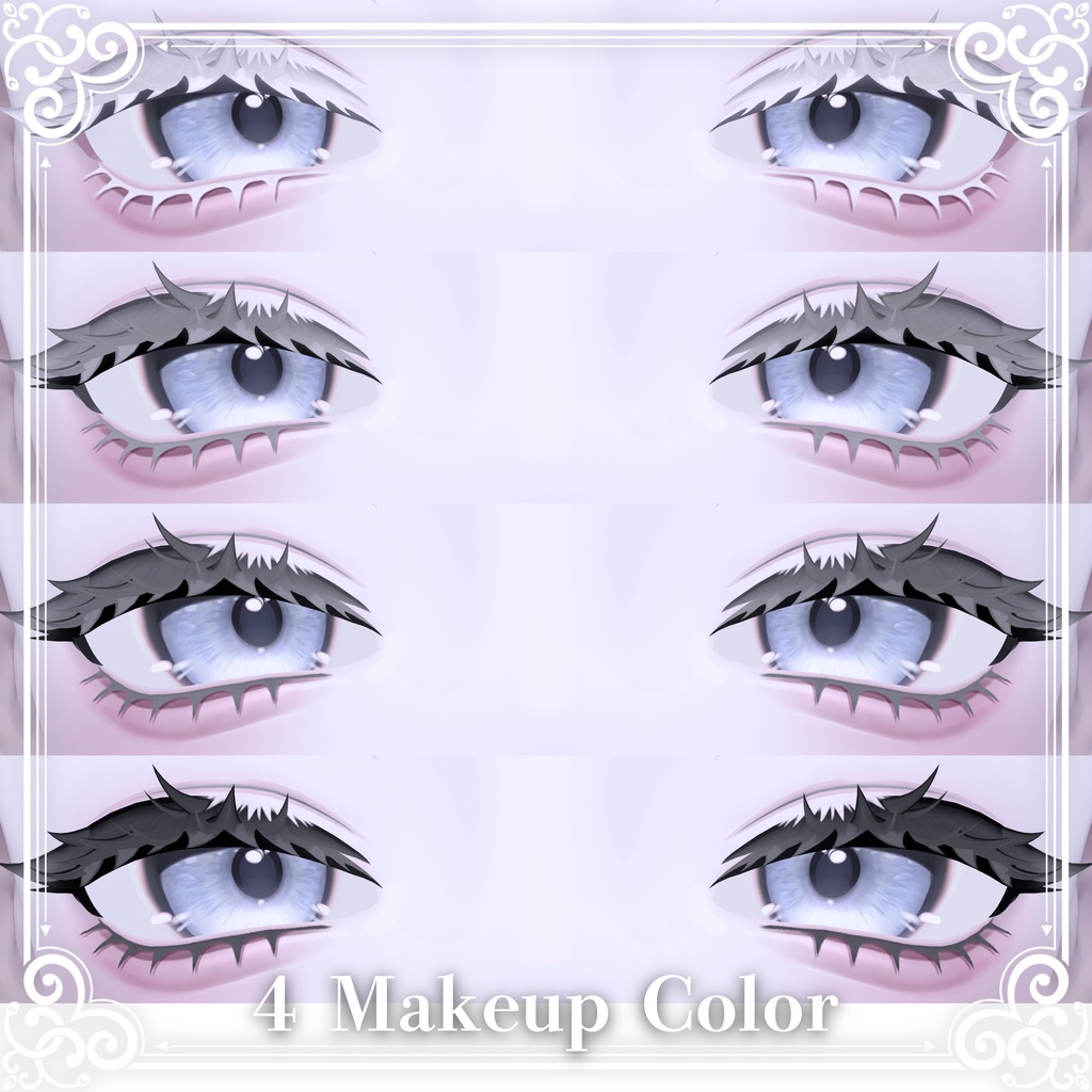 【海咲-Misaki-】⟡.·Misaki makeup&eye texture&blendshape