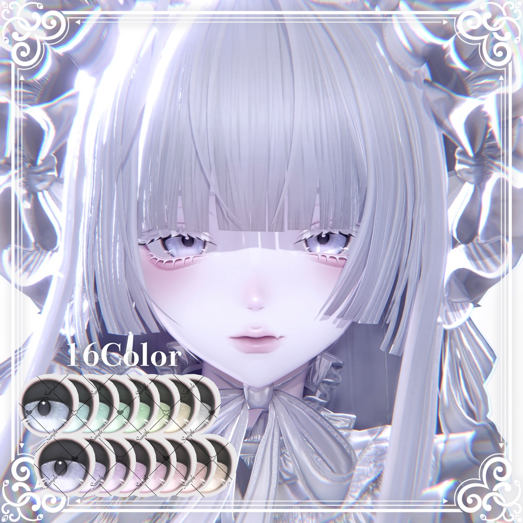 【海咲-Misaki-】⟡.·Misaki makeup&eye texture&blendshape