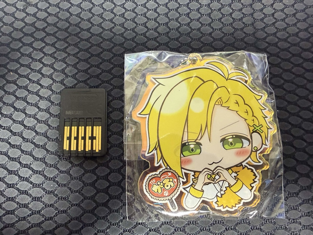 オーロラアクリルキーホルダー