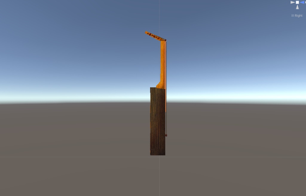 オリジナル楽器「ルデウ」【3Dモデル】