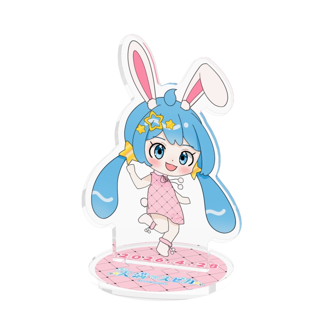 【5周年記念】アクリルスタンド【すぅちゃんイラスト担当】