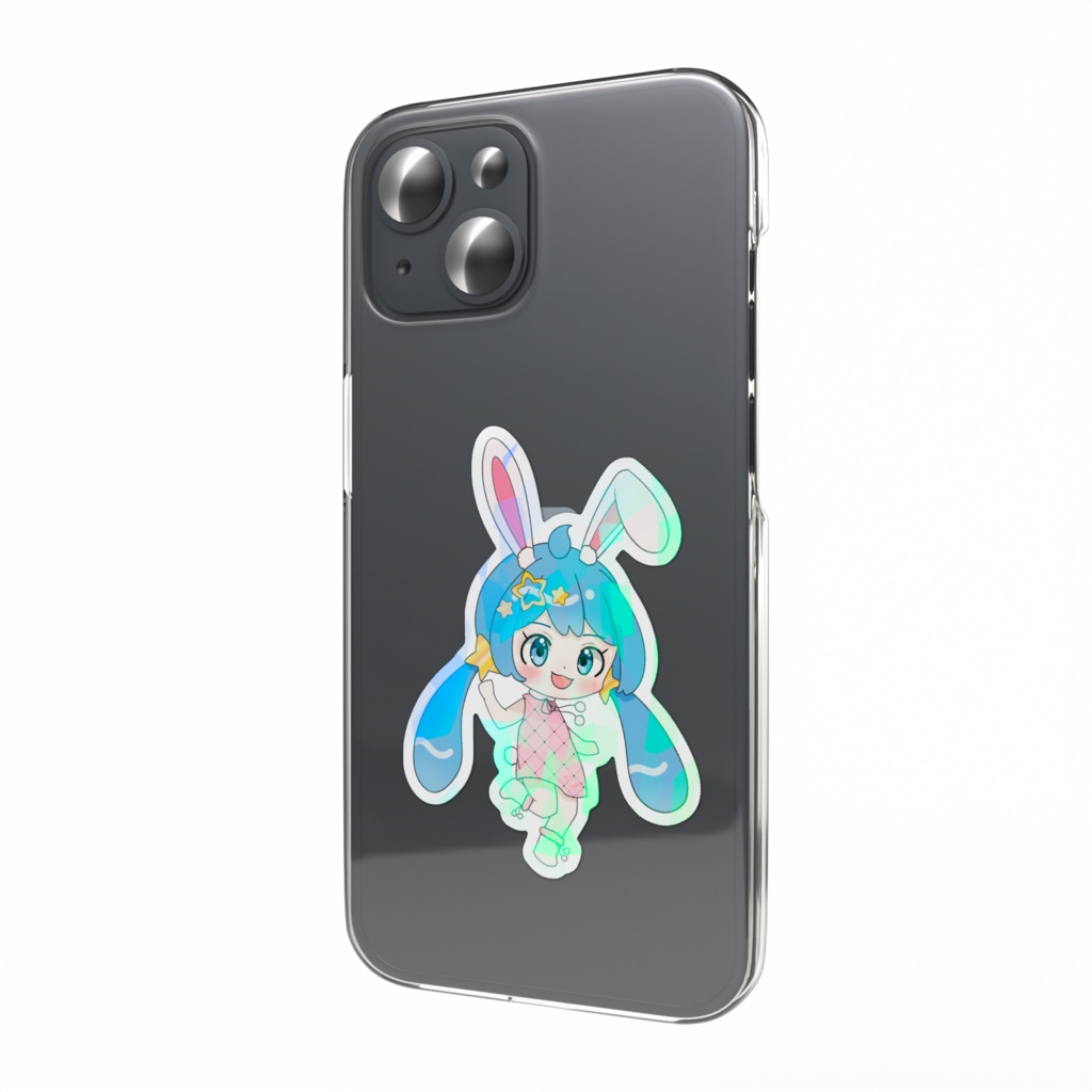 【5周年記念】ホログラムステッカー【すぅちゃんイラスト担当】