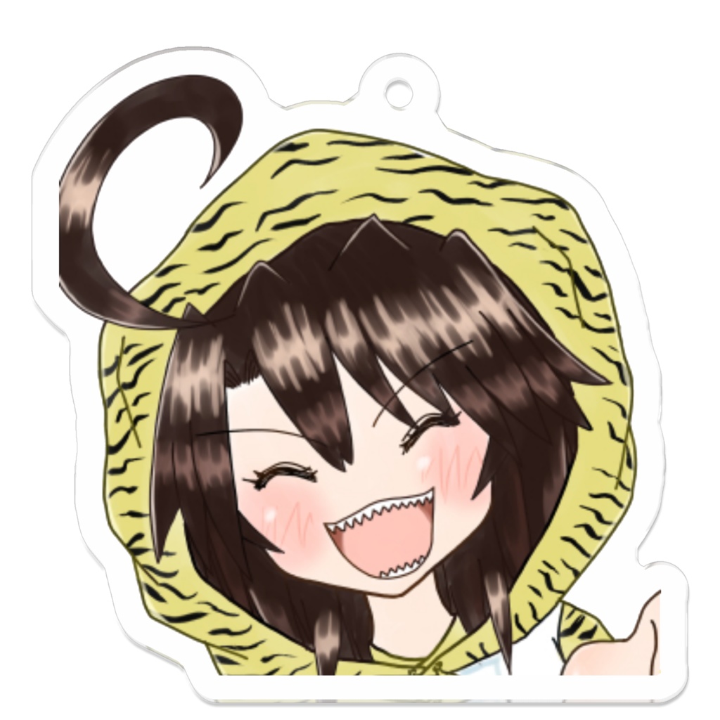 虎々愛(ここあ)ちゃんアクリルキーホルダー