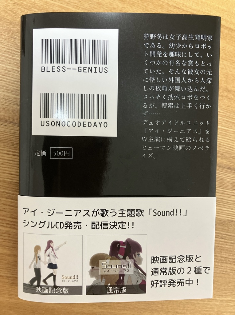 小説『ジーニアスに祝福を!』