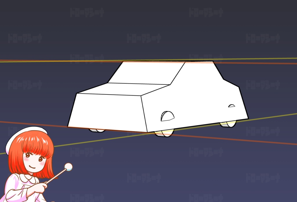 漫画ノウハウ 背景パースの知識・実践 基礎