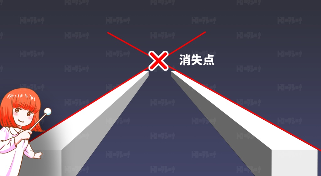 漫画ノウハウ 背景パースの知識・実践 基礎