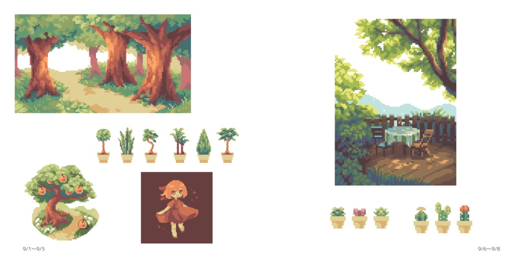 作品集『#毎日ドット絵。』2022