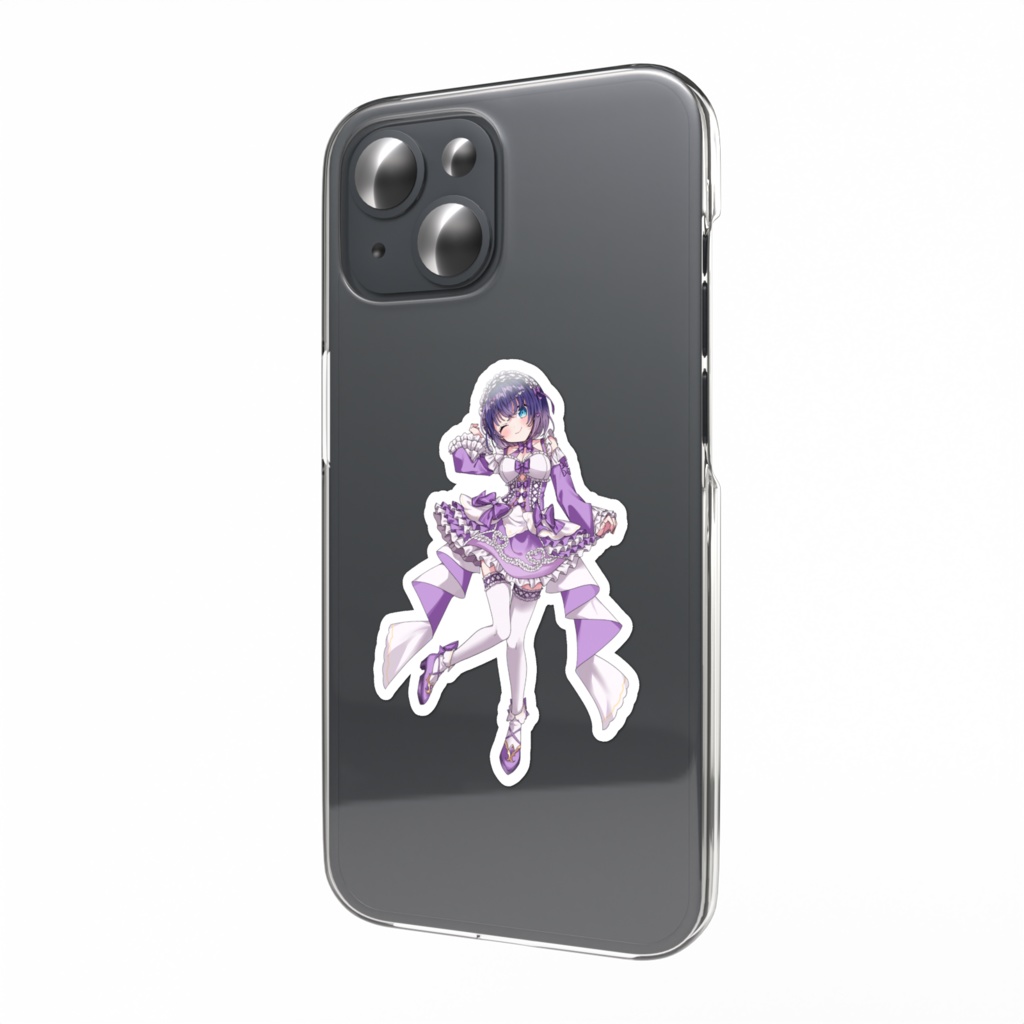 スマホステッカー（ウインク）