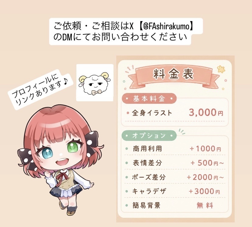 可愛いミニキャラ描きます!