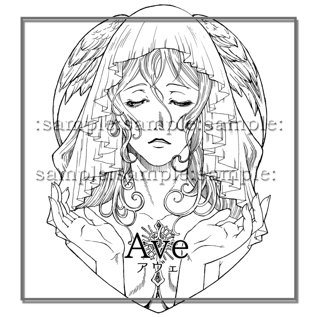 Ave(アヴェ)：タトゥー[VRC想定]
