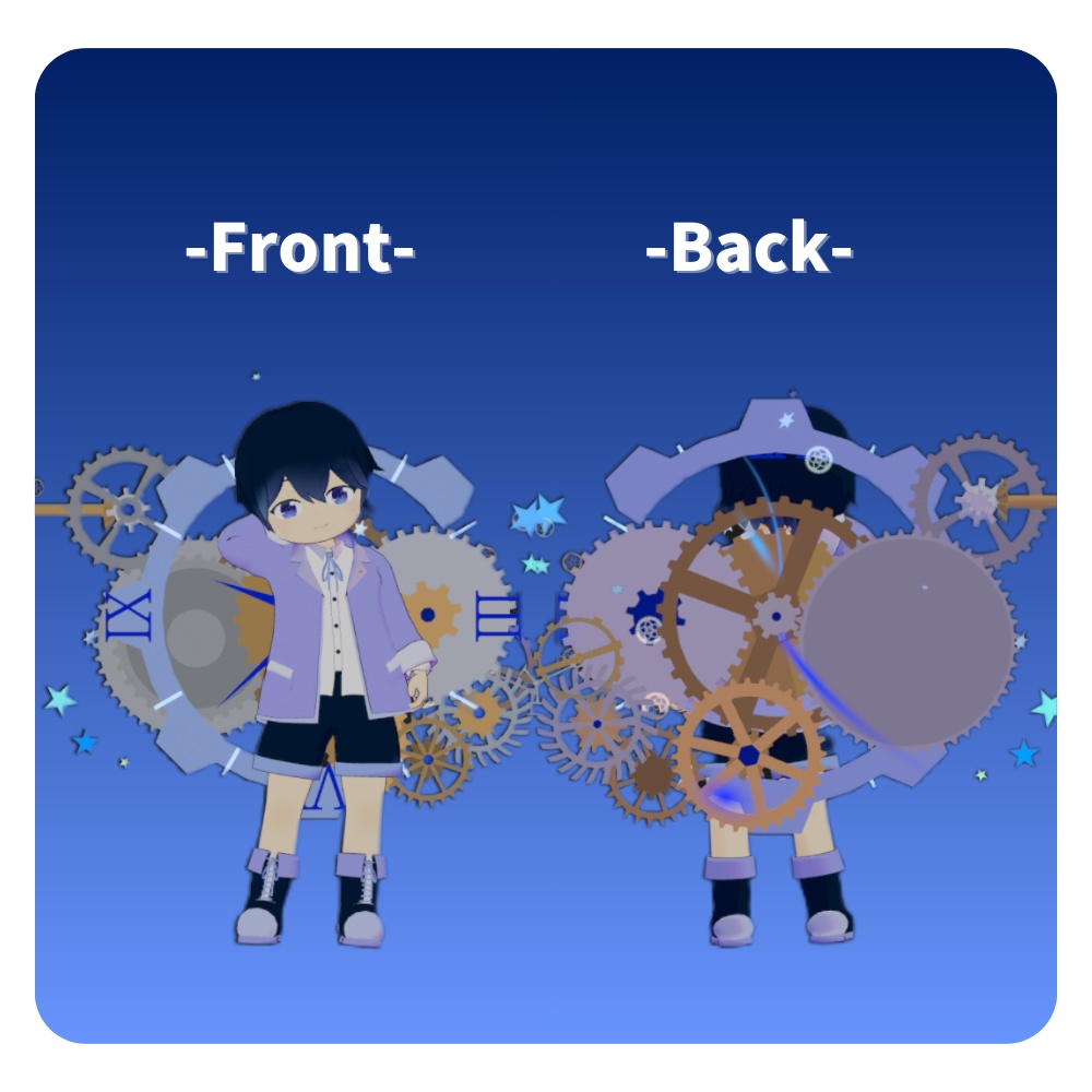 オリジナル3Dモデル -ノクティア- Noctia