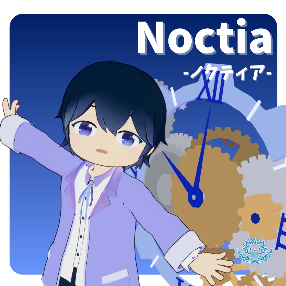 オリジナル3Dモデル -ノクティア- Noctia
