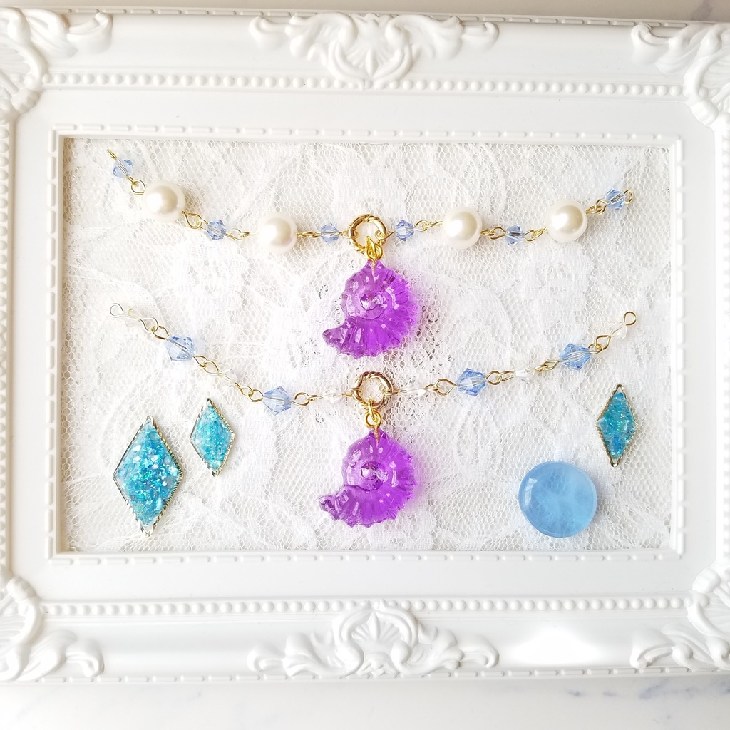 【twst】オクタヴィネル寮イメージ✽ブレスレット兼バックチャーム