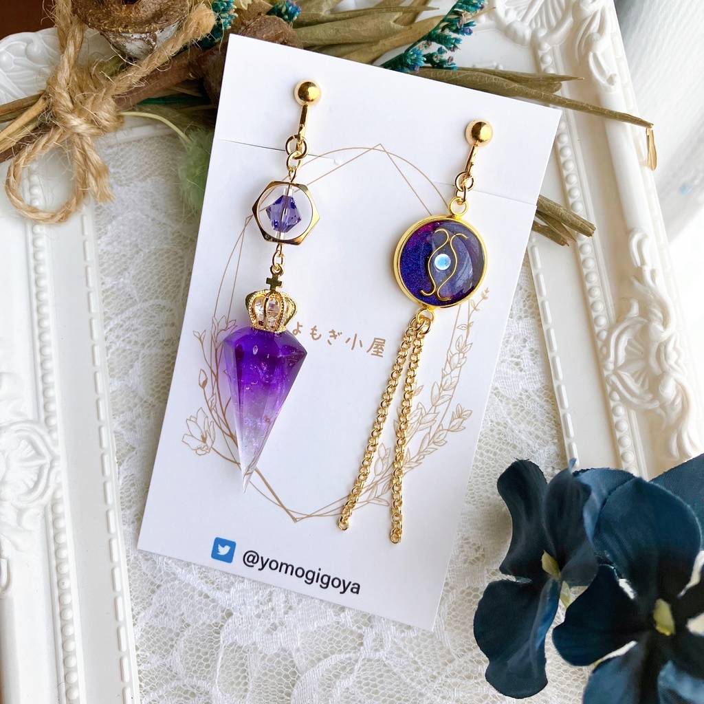 【原神】セノモチーフ 耳飾り ver.2