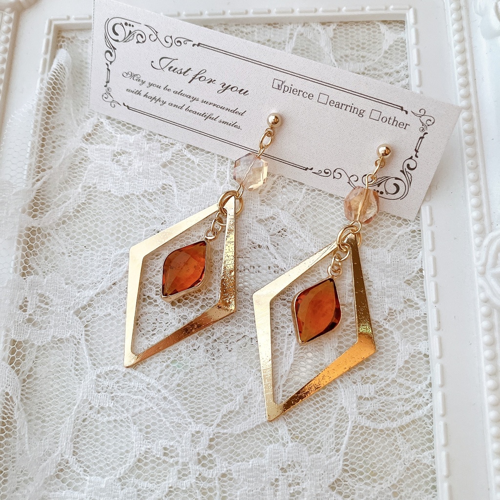 【原神】鍾離 モチーフ 耳飾り