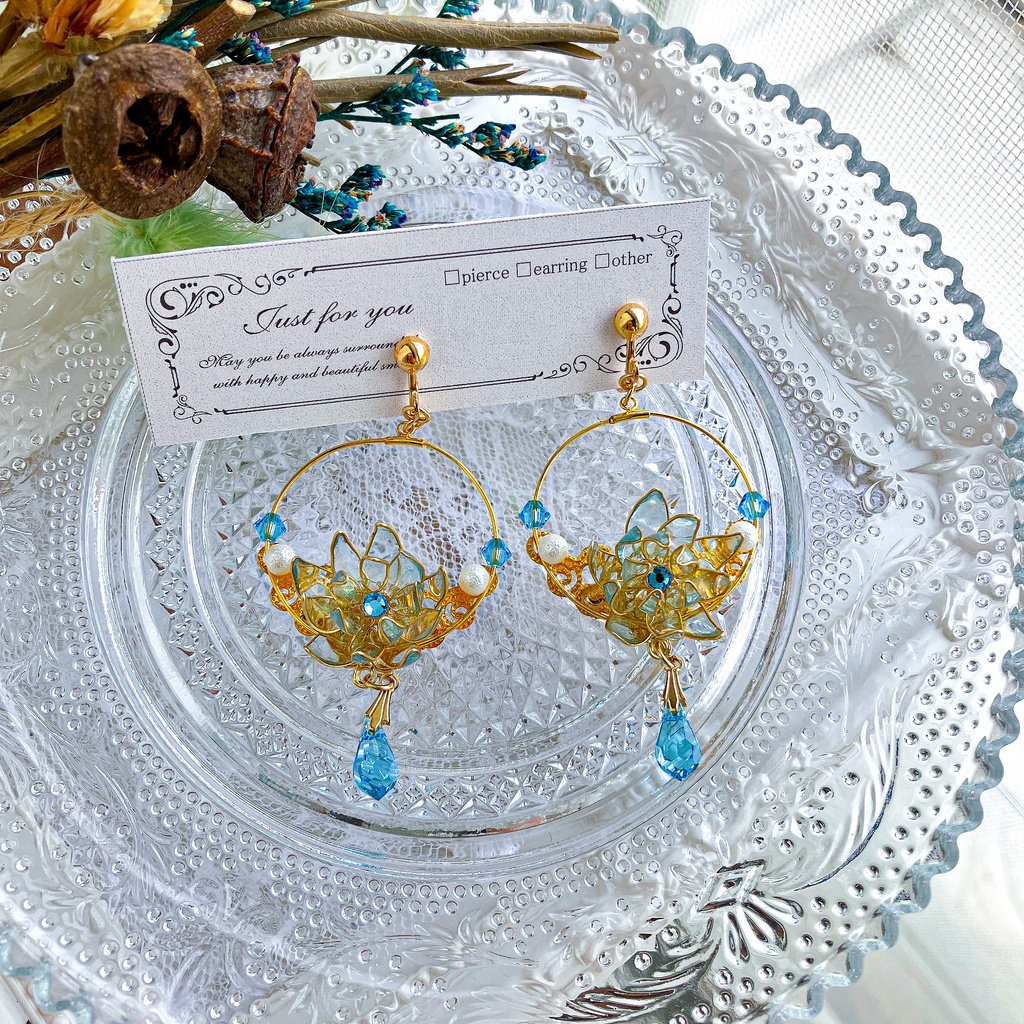 【原神】甘雨 耳飾り