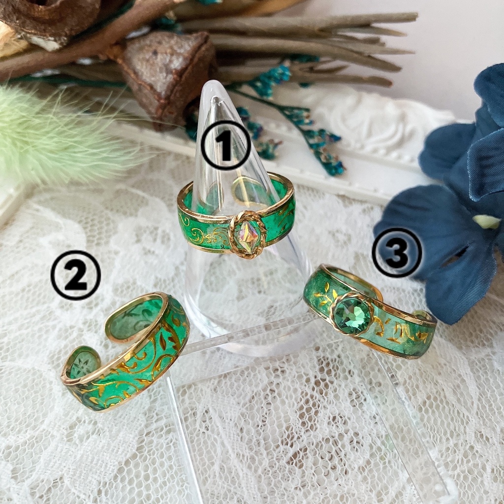 【原神】アルハイゼン モチーフリング(指輪)