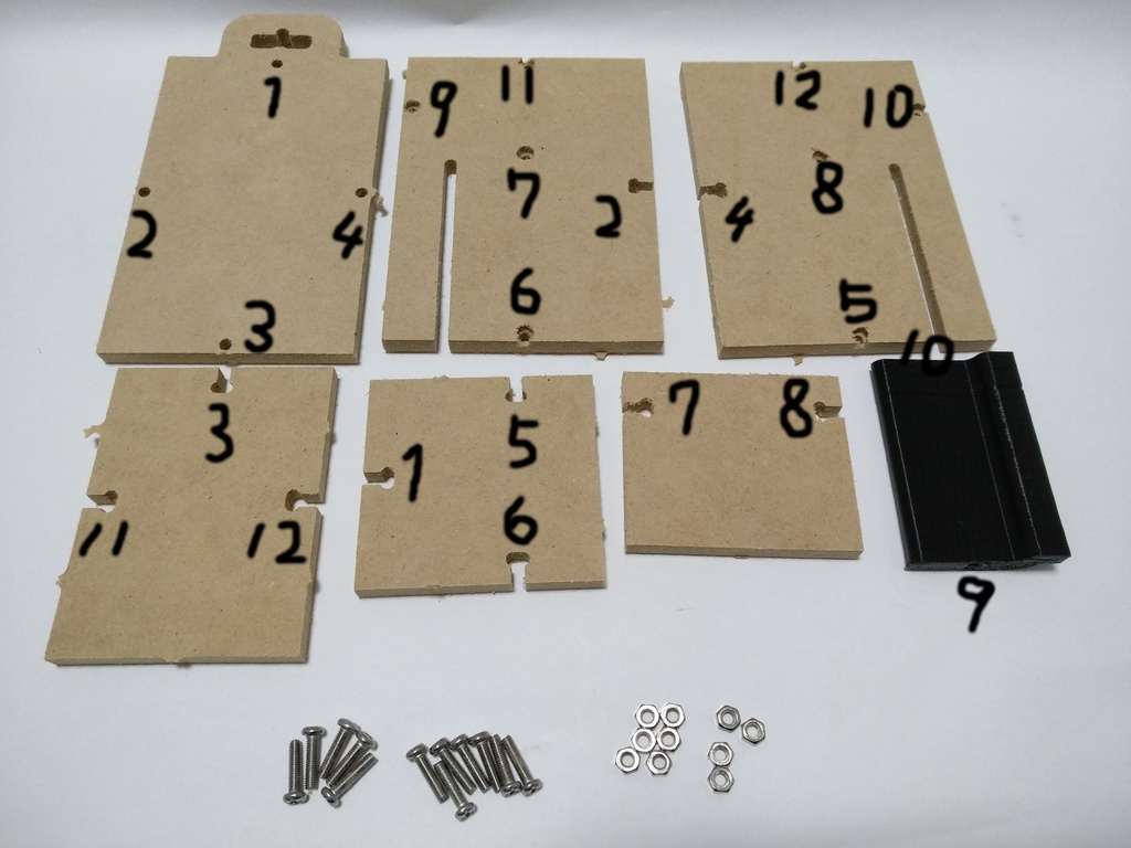 組み立て式 自作エアガン用ターゲット