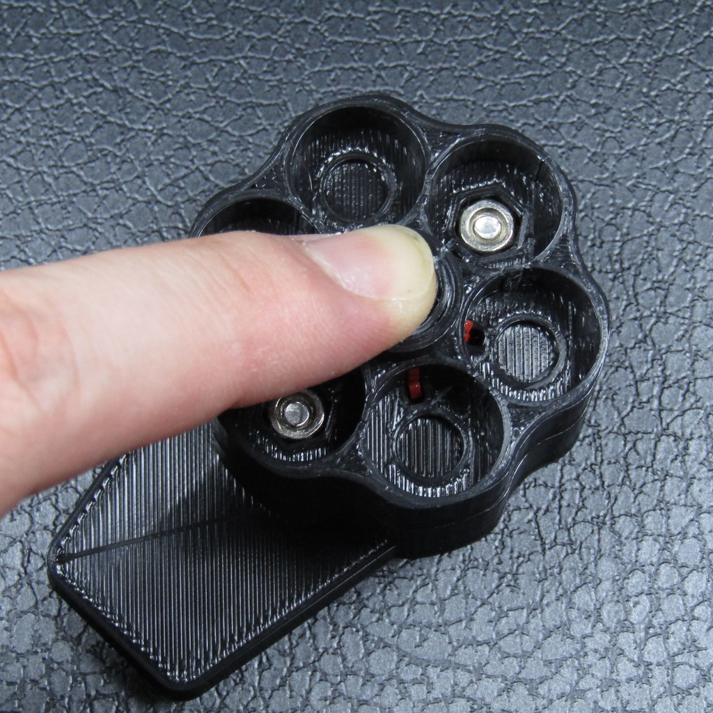 クラウンモデル パイソン ガスリボルバー用スピードローダー プッシュタイプ