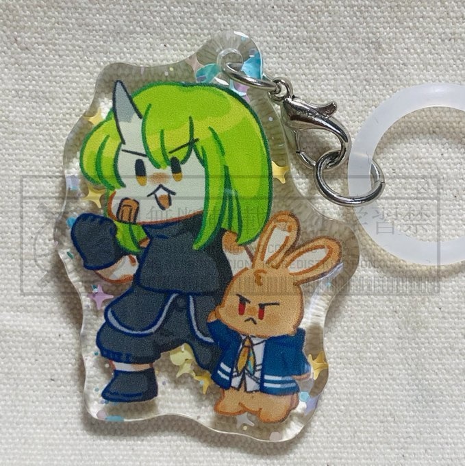 目印キーホルダー