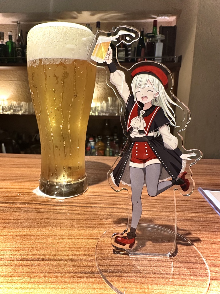 C107 若葉睦 アクリルスタンド(飲モーティス)