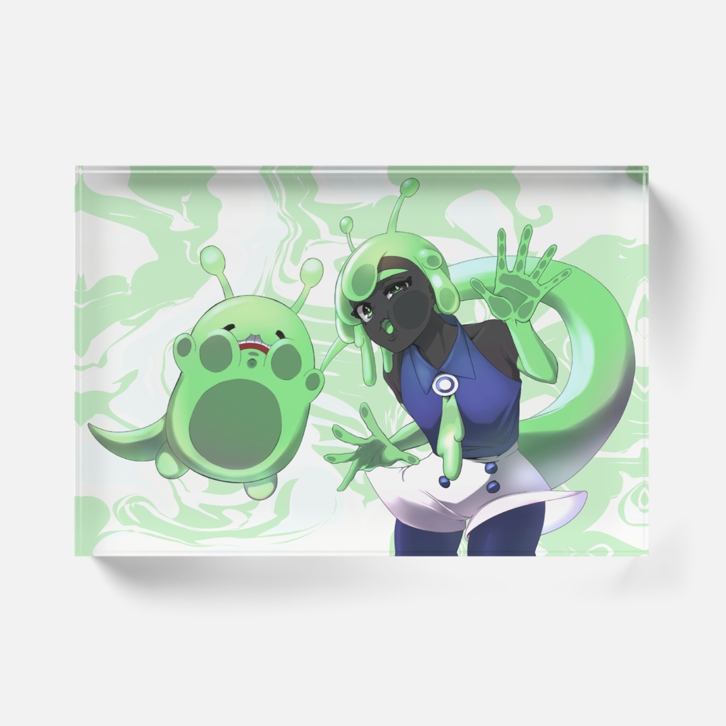 出てこようとしないでねアクリルブロック