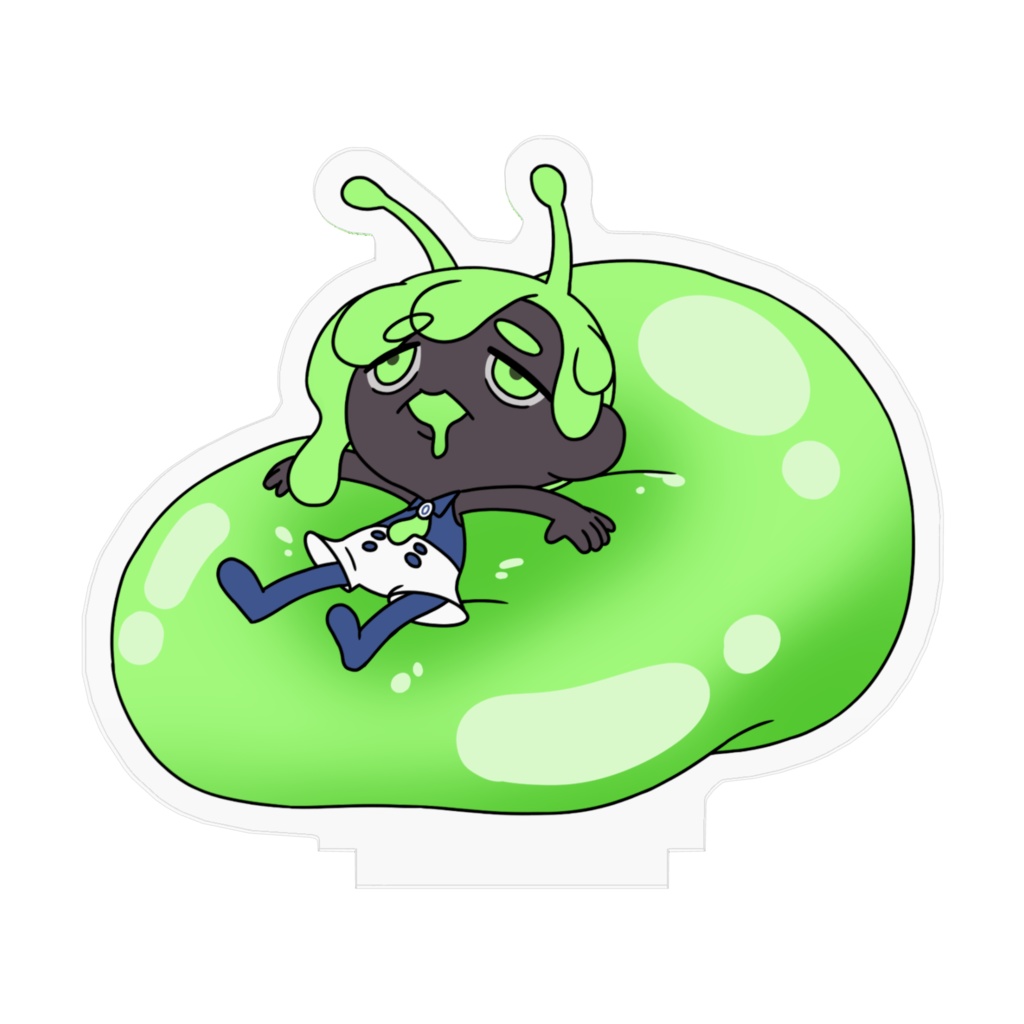 なめくじをダメにする粘液アクリルフィギュア