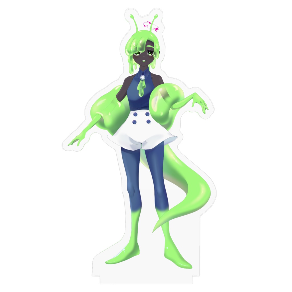 なめくじのマサキ立ち絵アクリルフィギュア【人型】